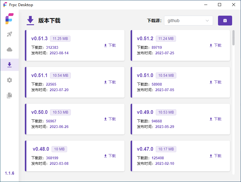 内网穿透Frps服务端+Frpc-Desktop客户端下载，windows版frp服务器端+windows版frp图形客户端,内网穿透,第2张